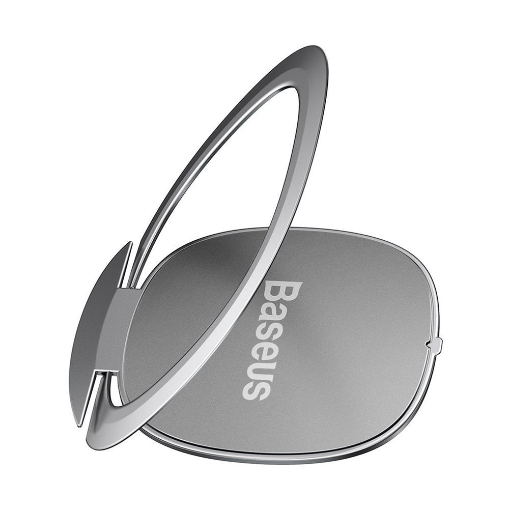 Baseus Invisible Ultra - Thin Ring Holder - Δαχτυλίδι Συγκράτησης Κινητού / Tablet - Βάση Στήριξης - Silver - SUYB - 0S