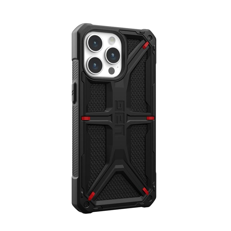 UAG iPhone 15 Pro Max Monarch Kevlar Series Σκληρή Θήκη - Kevlar Black