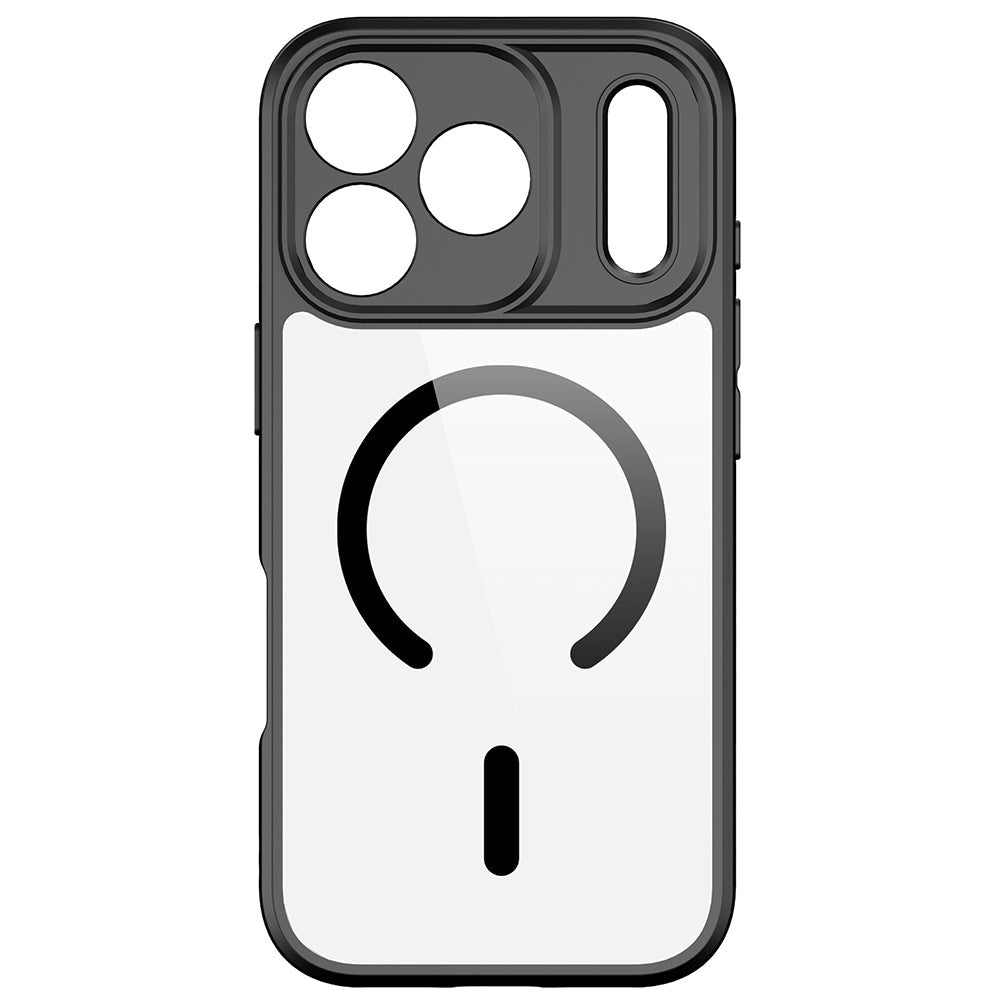 Dux Ducis iPhone 18 Pro Max / iPhone 17 Pro Max - Σκληρή Θήκη με Πλαίσιο Σιλικόνης MagSafe - Aimo Series - Black