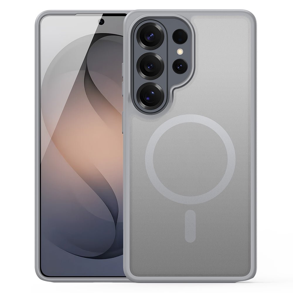 Dux Ducis Samsung Galaxy S26 Ultra - Σκληρή Θήκη με Πλαίσιο Σιλικόνης MagSafe - Yind Series - Grey