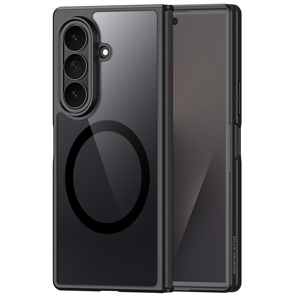 Dux Ducis Samsung Galaxy Z Fold8 Ultra - Σκληρή Θήκη με Πλαίσιο Σιλικόνης MagSafe - Aimo Series - Black