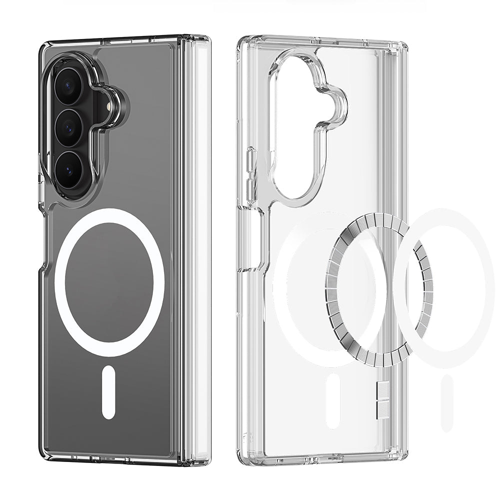 Dux Ducis Samsung Galaxy Z Fold8 Ultra - Σκληρή Θήκη με Πλαίσιο Σιλικόνης MagSafe - Clin Series - Clear