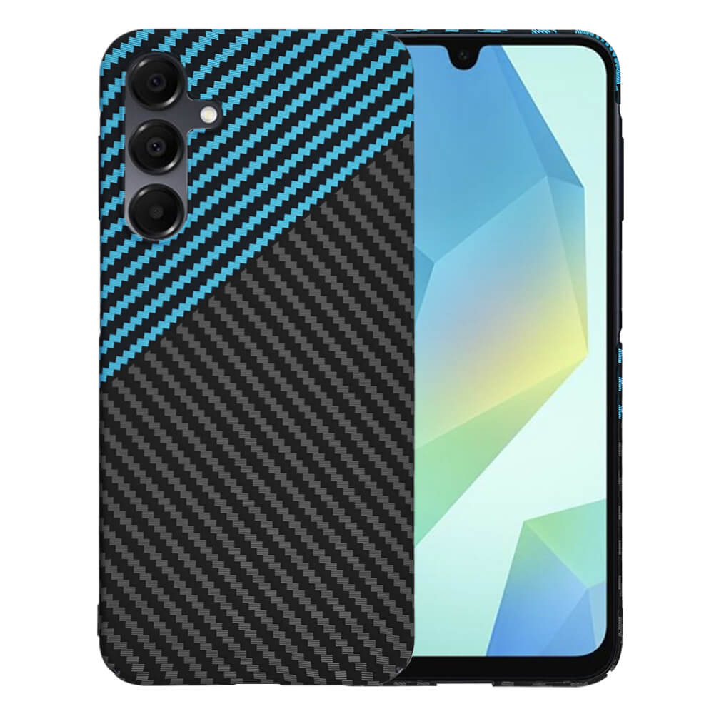 Techsuit Samsung Galaxy A16 4G / A16 5G Σκληρή Θήκη Carbonite FiberShell - Blue Pulse