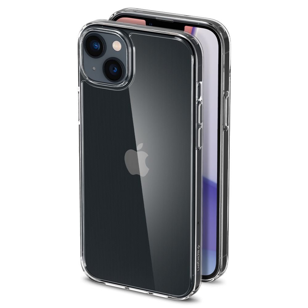Spigen iPhone 14 Plus / iPhone 15 Plus AirSkin Hybrid Σκληρή Θήκη - Crystal Clear