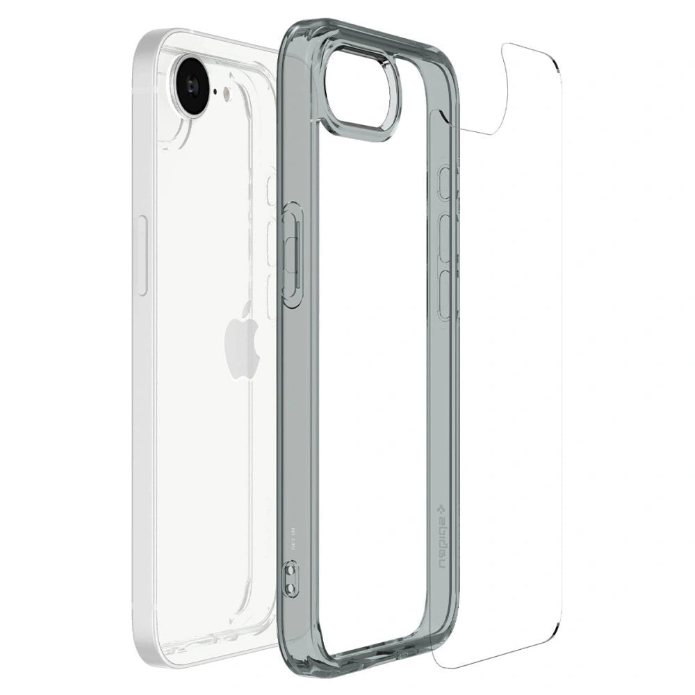 Spigen iPhone 16e - Ultra Hybrid Σκληρή Θήκη με Πλαίσιο Σιλικόνης - Space Crystal