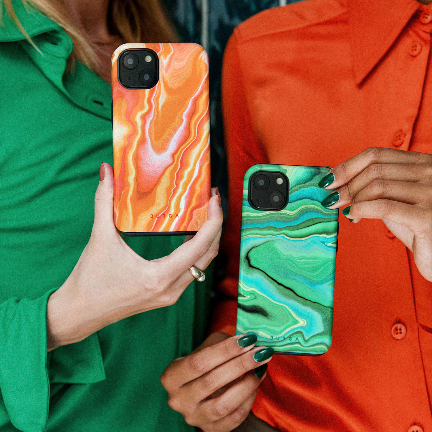 Burga Samsung Galaxy S22 Ultra Fashion Tough Σκληρή Θήκη - Rock On