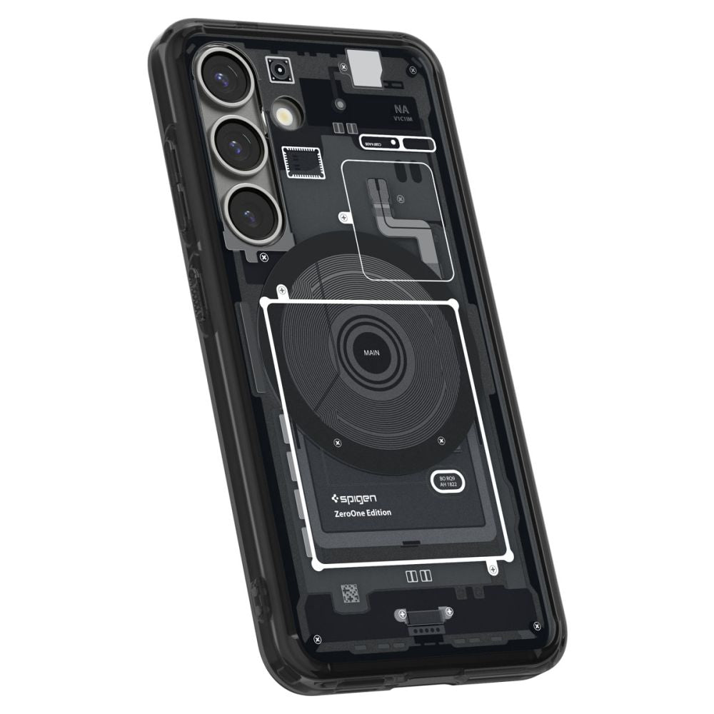 Spigen Samsung Galaxy S25 - Ultra Hybrid Mag - Σκληρή Θήκη με Πλαίσιο Σιλικόνης Και MagSafe - Zero One Black