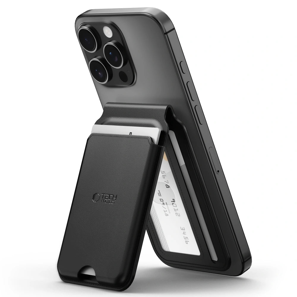 Tech - Protect MagWallet Stand MagSafe - Universal Μαγνητική Θήκη Καρτών / Σταντ - Black