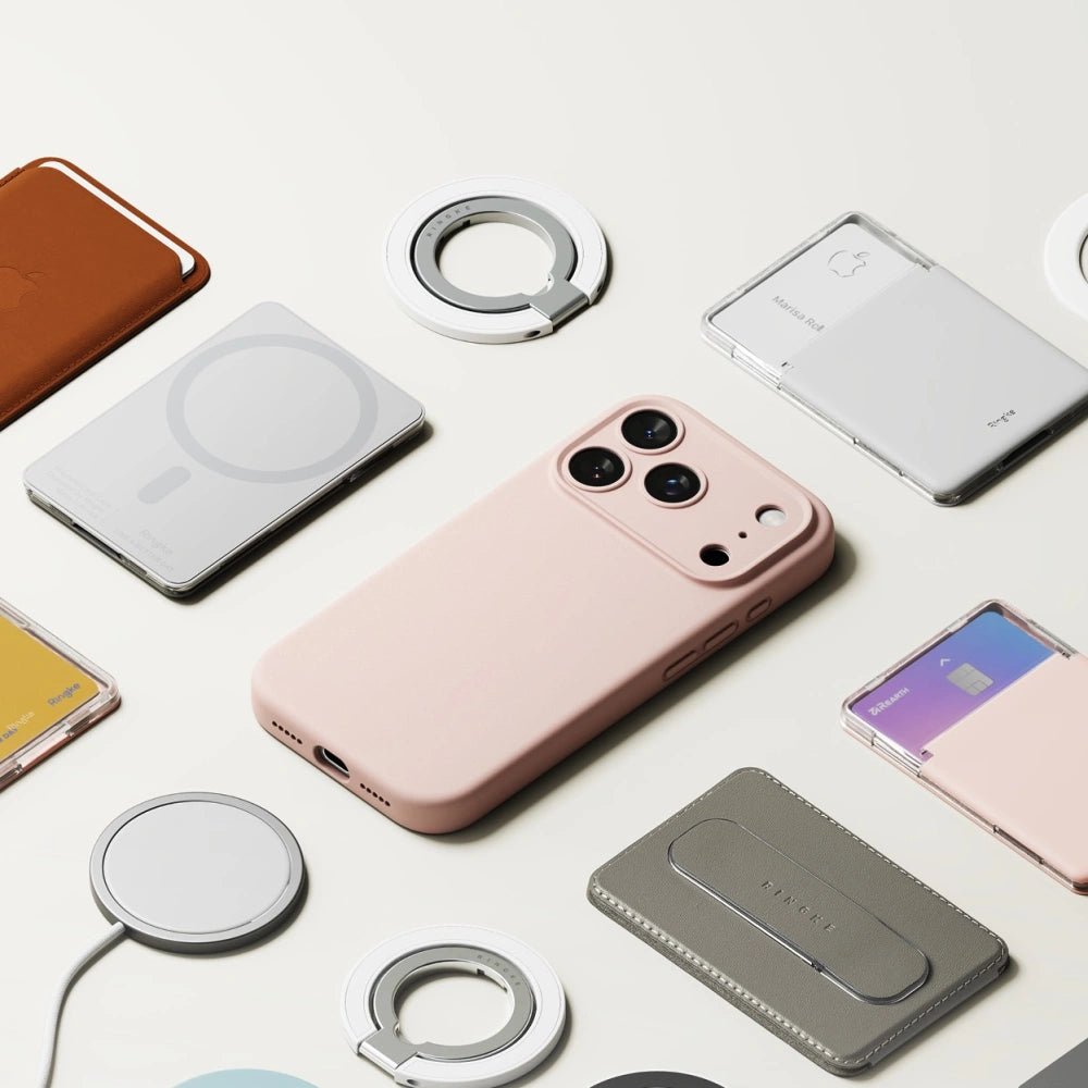 Ringke iPhone 17 Pro Max - Silicone Magnetic MagSafe - Θήκη Σιλικόνης με MagSafe - Pink Sand