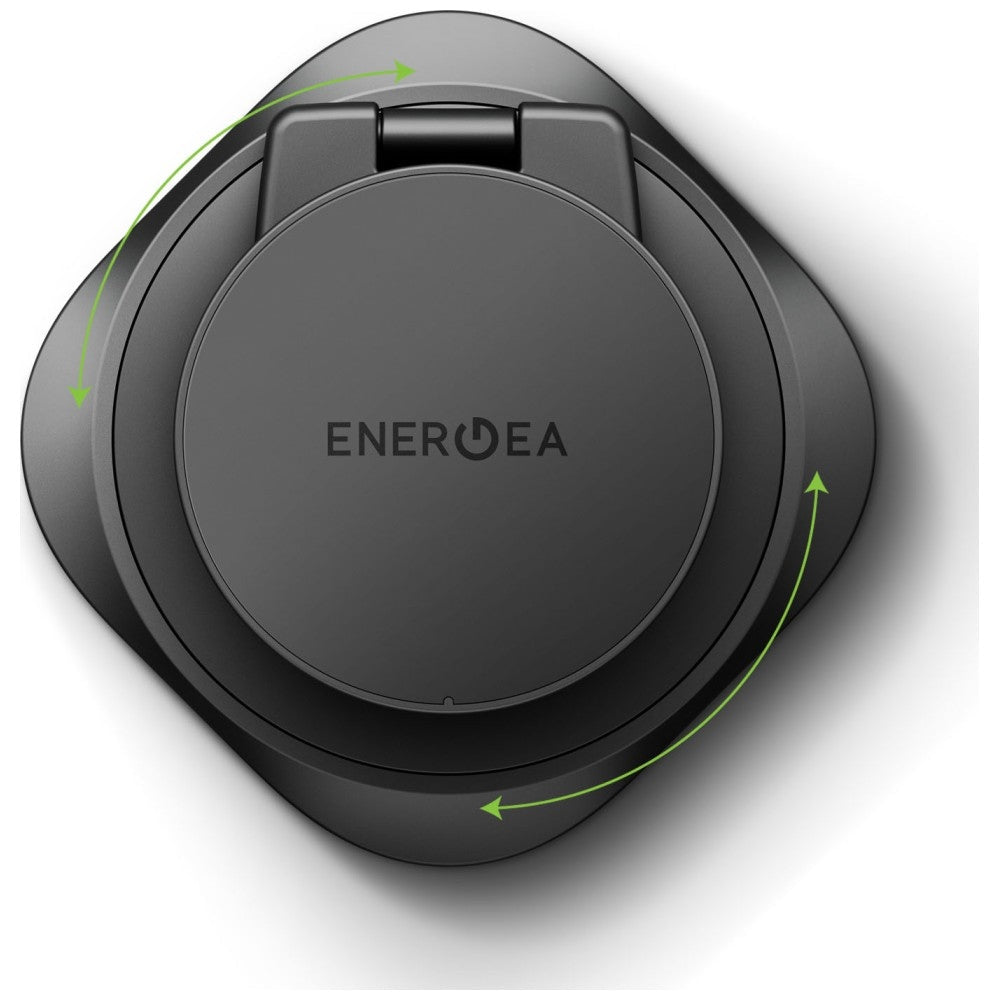 Energea 3in1 Ασύρματος Μαγνητικός Φορτιστής Qi2.2 25W - AluMag Gyro - Gunmetal