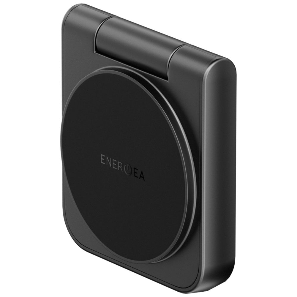 Energea Magduo - 2in1 Αναδιπλούμενος Ασύρματος Μαγνητικός Φορτιστής MagSafe - Grey