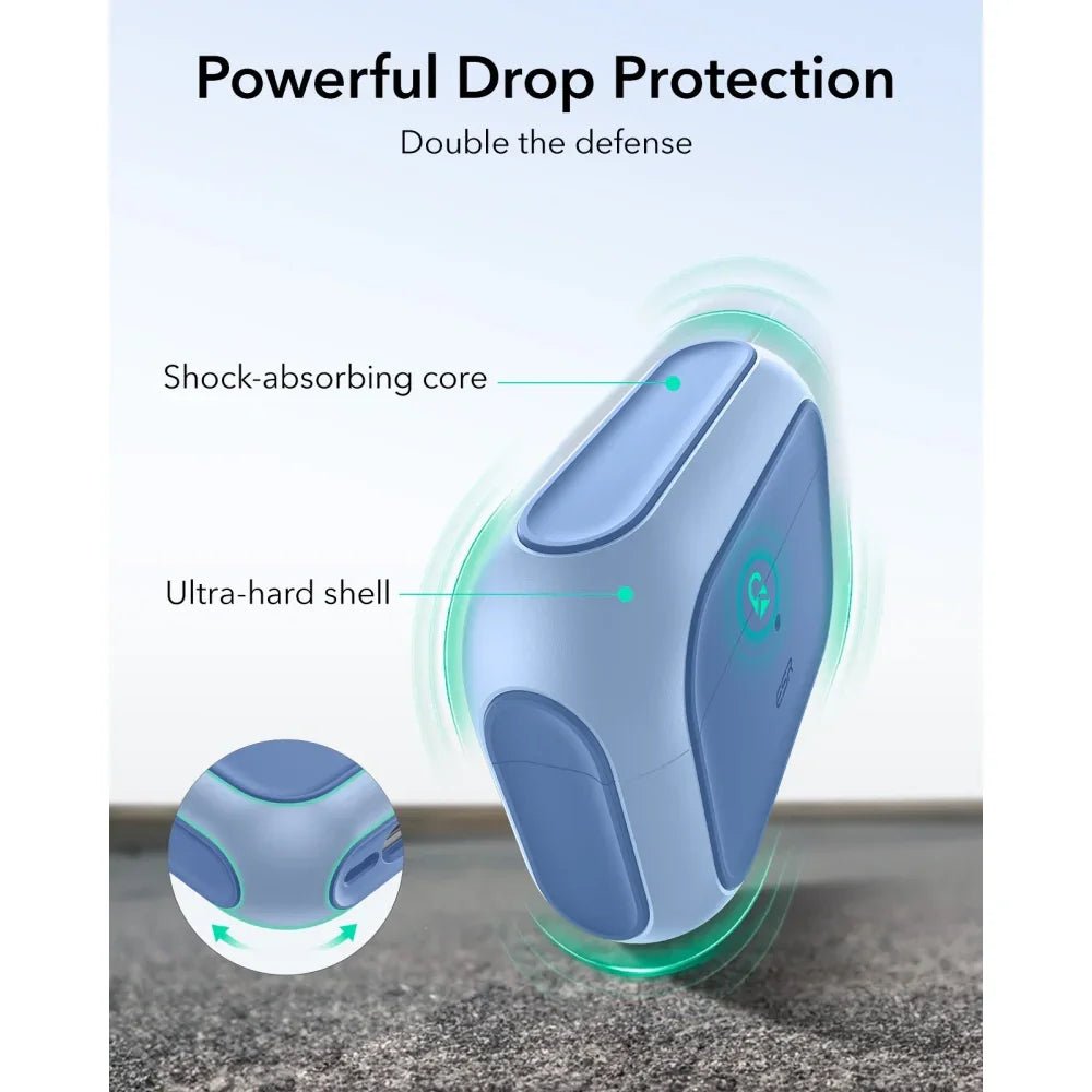 ESR AirPods Pro 3 - Θήκη από Σκληρό Πλαστικό και Σιλικόνη με MagSafe - Orbit Halolock - Powder Blue