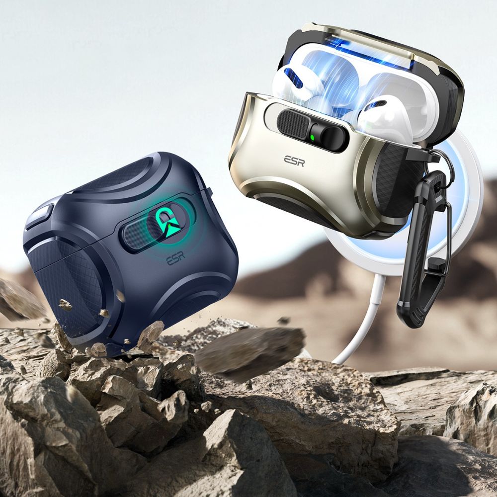 ESR AirPods Pro 3 Θήκη από Σκληρό Πλαστικό με MagSafe - Cyber Flicklock - Blue