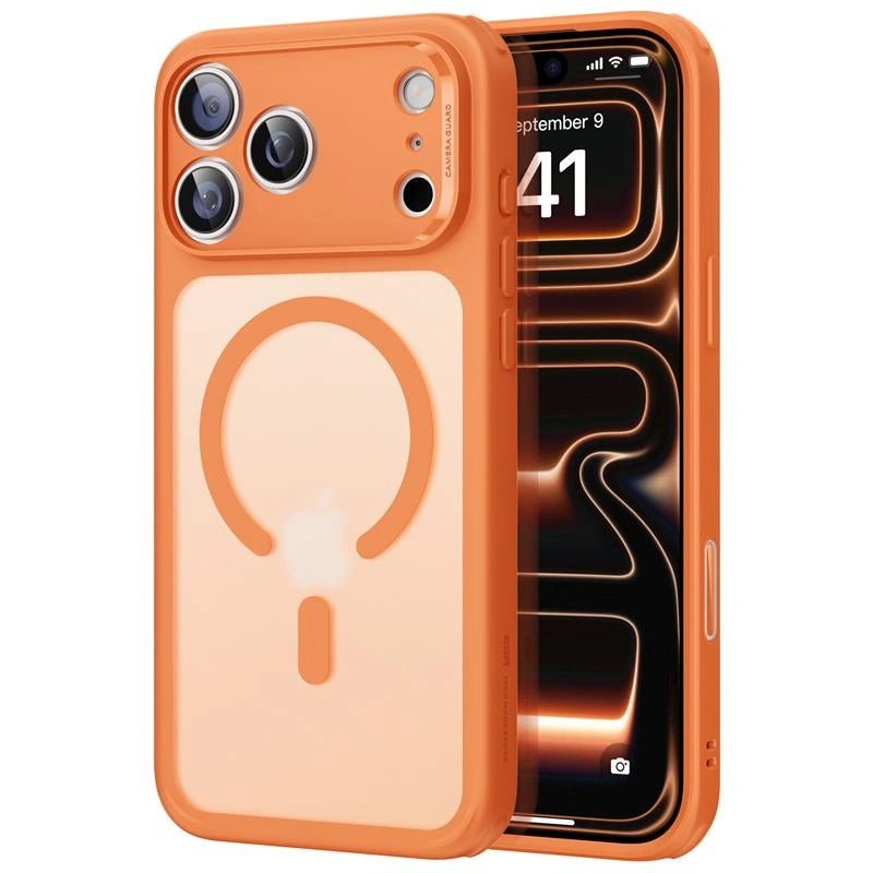 ESR iPhone 17 Pro - Classic Hybrid Halolock - Σκληρή Θήκη με Πλαίσιο Σιλικόνης και MagSafe - Frosted Orange