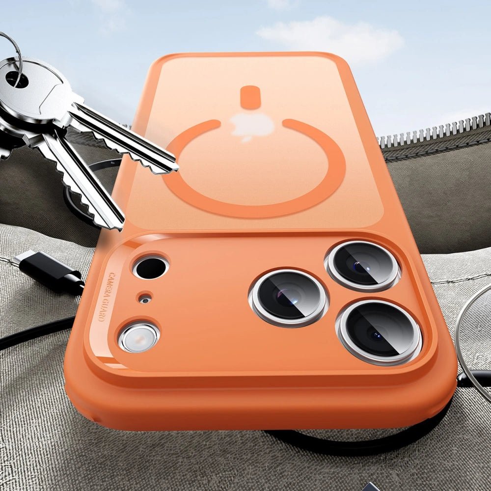 ESR iPhone 17 Pro Max - Classic Hybrid Halolock - Σκληρή Θήκη με Πλαίσιο Σιλικόνης και MagSafe - Frosted Orange