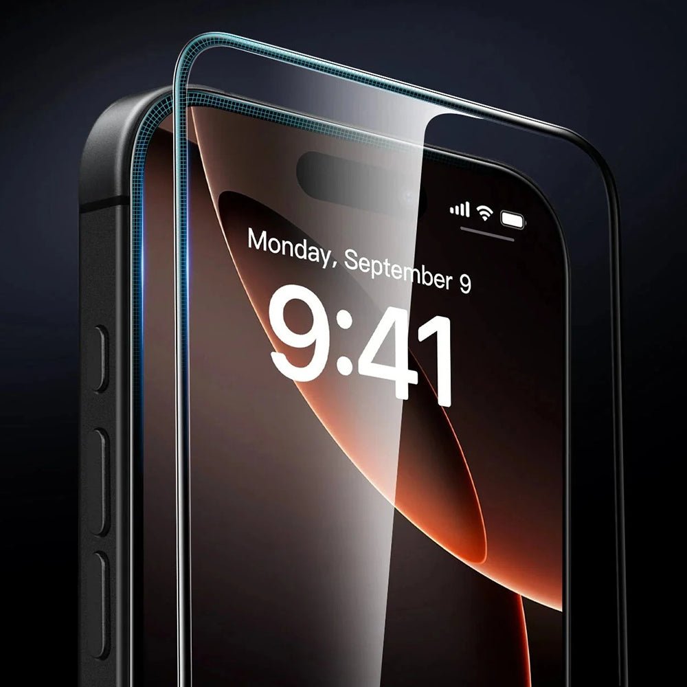 ESR iPhone 18 Pro - Αντιχαρακτικό Γυαλί Οθόνης - UltraFit Armorite - 3 Τεμάχια - Black