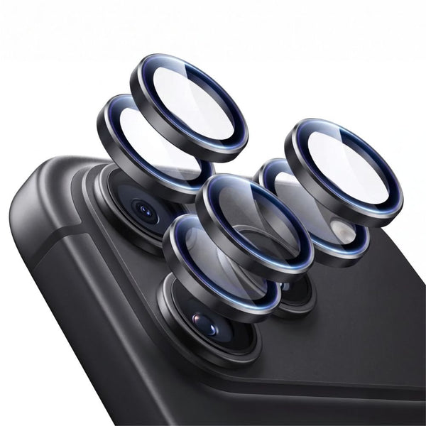 ESR iPhone 18 Pro / iPhone 18 Pro Max Αντιχαρακτικό Γυαλί για την Κάμερα - Armorite - 2 Τεμάχια - Black