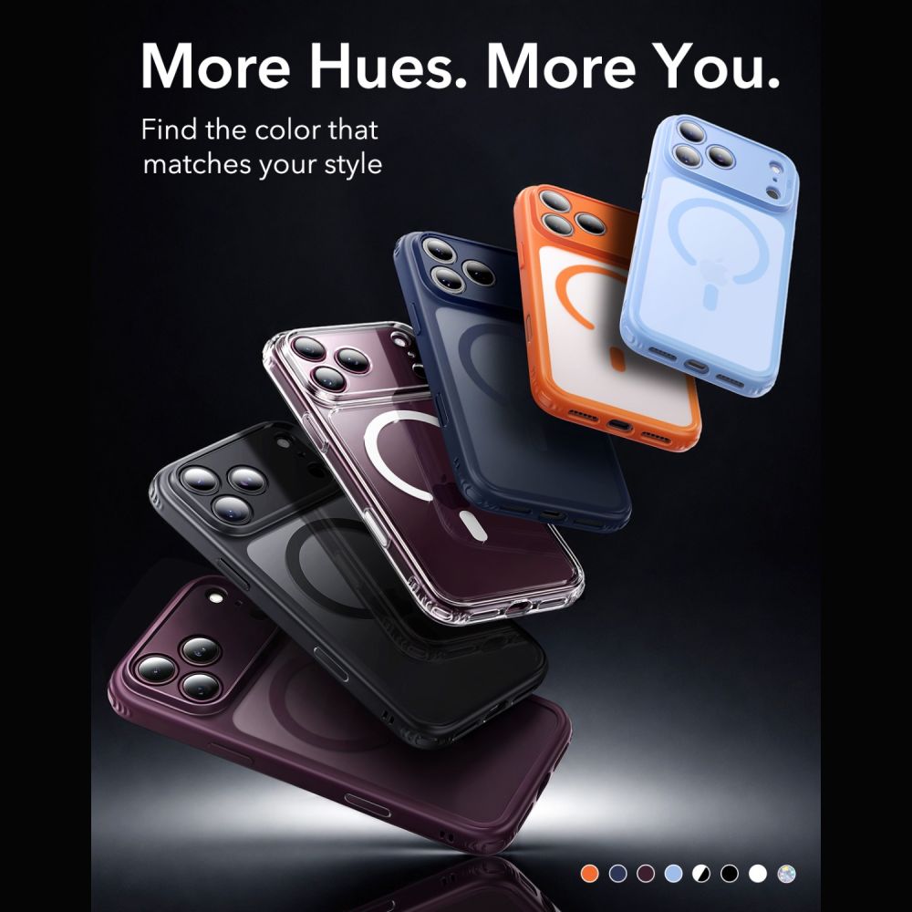 ESR iPhone 18 Pro Max / iPhone 17 Pro Max - Σετ με Θήκη Classic Hybrid MagSafe και Αντιχαρακτικό Γυαλί Οθόνης - Clear / Black