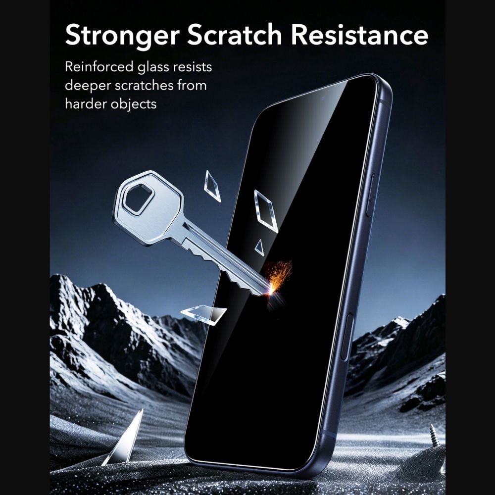ESR iPhone 18 Pro Max - Privacy Αντιχαρακτικό Γυαλί Οθόνης - UltraFit Armorite - 2 Τεμάχια - Privacy