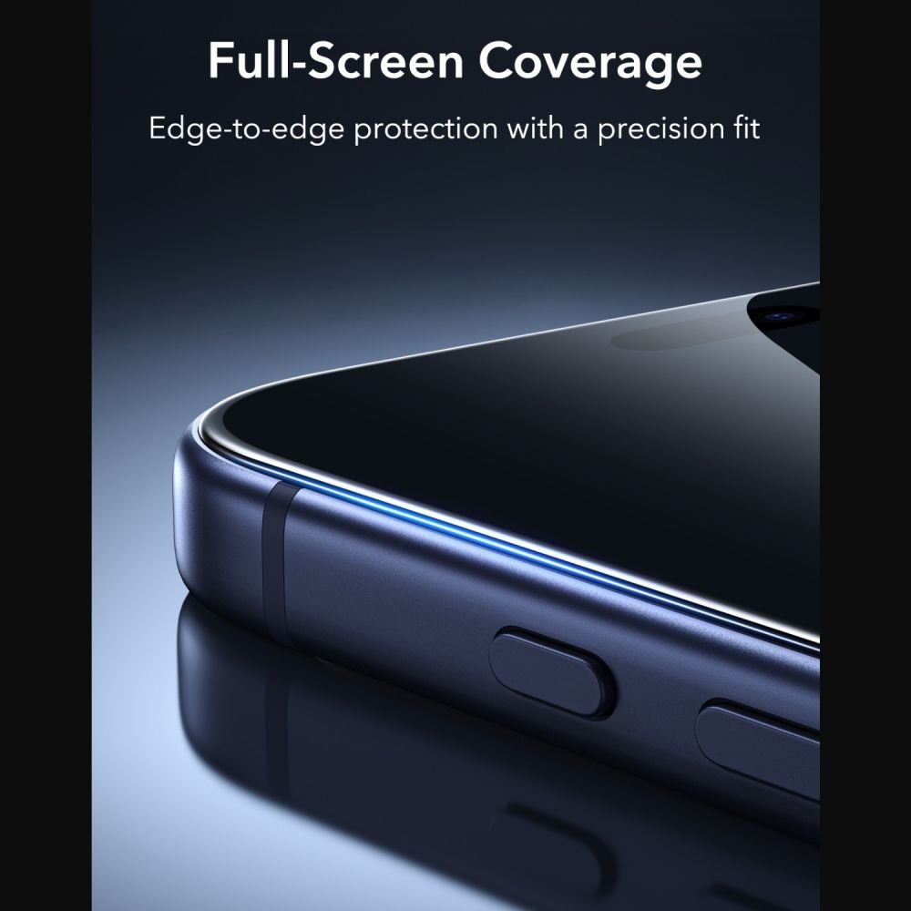 ESR iPhone 18 Pro Max - Privacy Αντιχαρακτικό Γυαλί Οθόνης - UltraFit Armorite - 2 Τεμάχια - Privacy