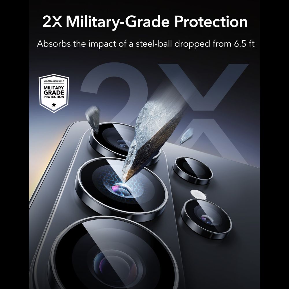 ESR Samsung Galaxy S26 Ultra - Αντιχαρακτικό Γυαλί για την Κάμερα - Armorite - Black