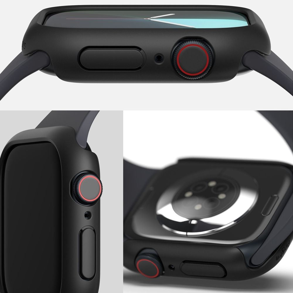Ringke Θήκη Apple Watch 10/11 - 46mm Slim - 2 Τεμάχια - Διάφανη - Matte Black