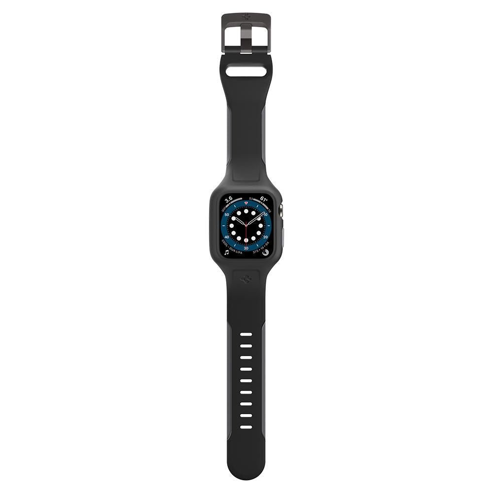 Spigen Λουράκι Apple Watch 4 / 5 / 6 / SE / SE 2 40mm Liquid Air Pro - Black