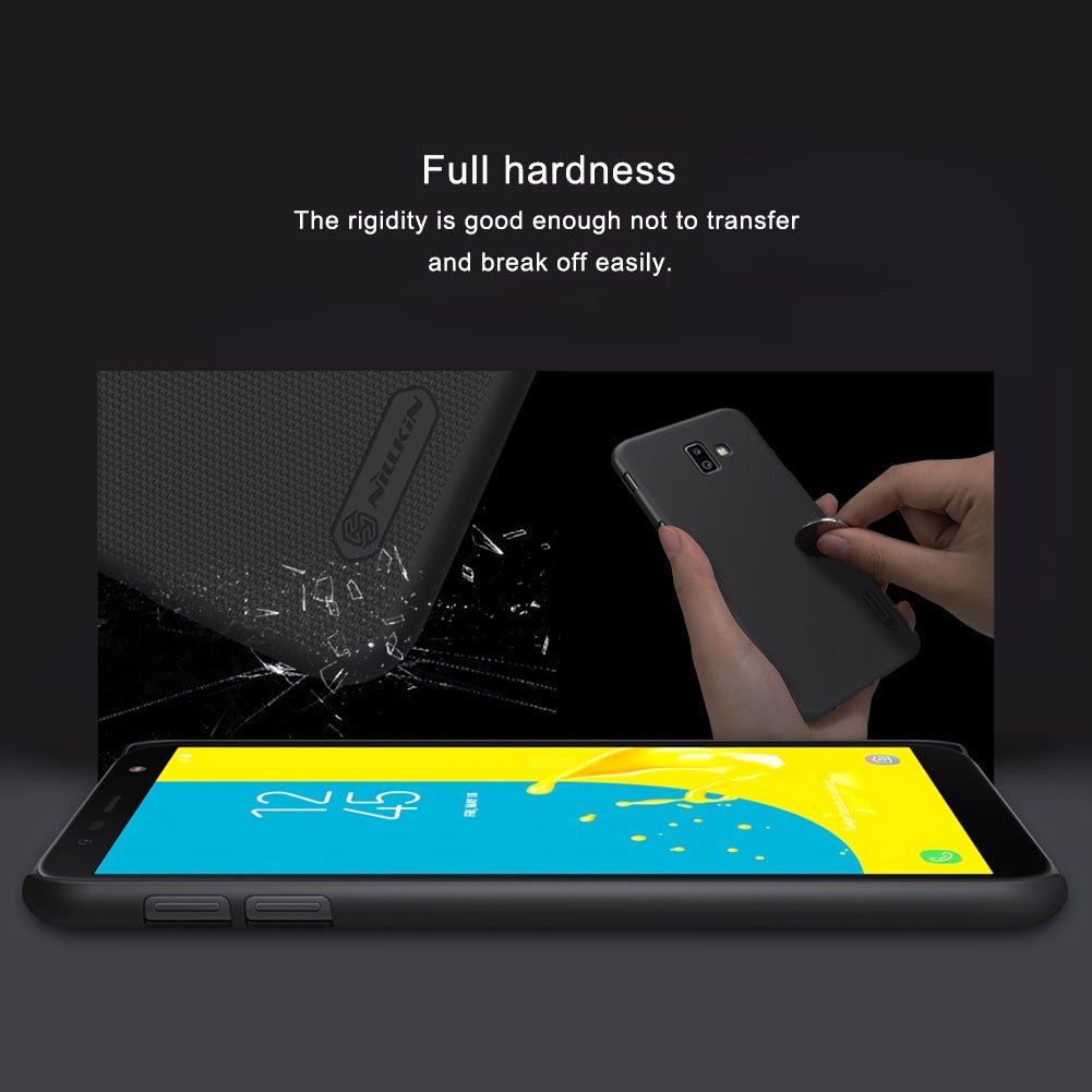 Nillkin Samsung Galaxy J6 Plus 2018 Super Frosted Shield Rugged Σκληρή Θήκη - Black