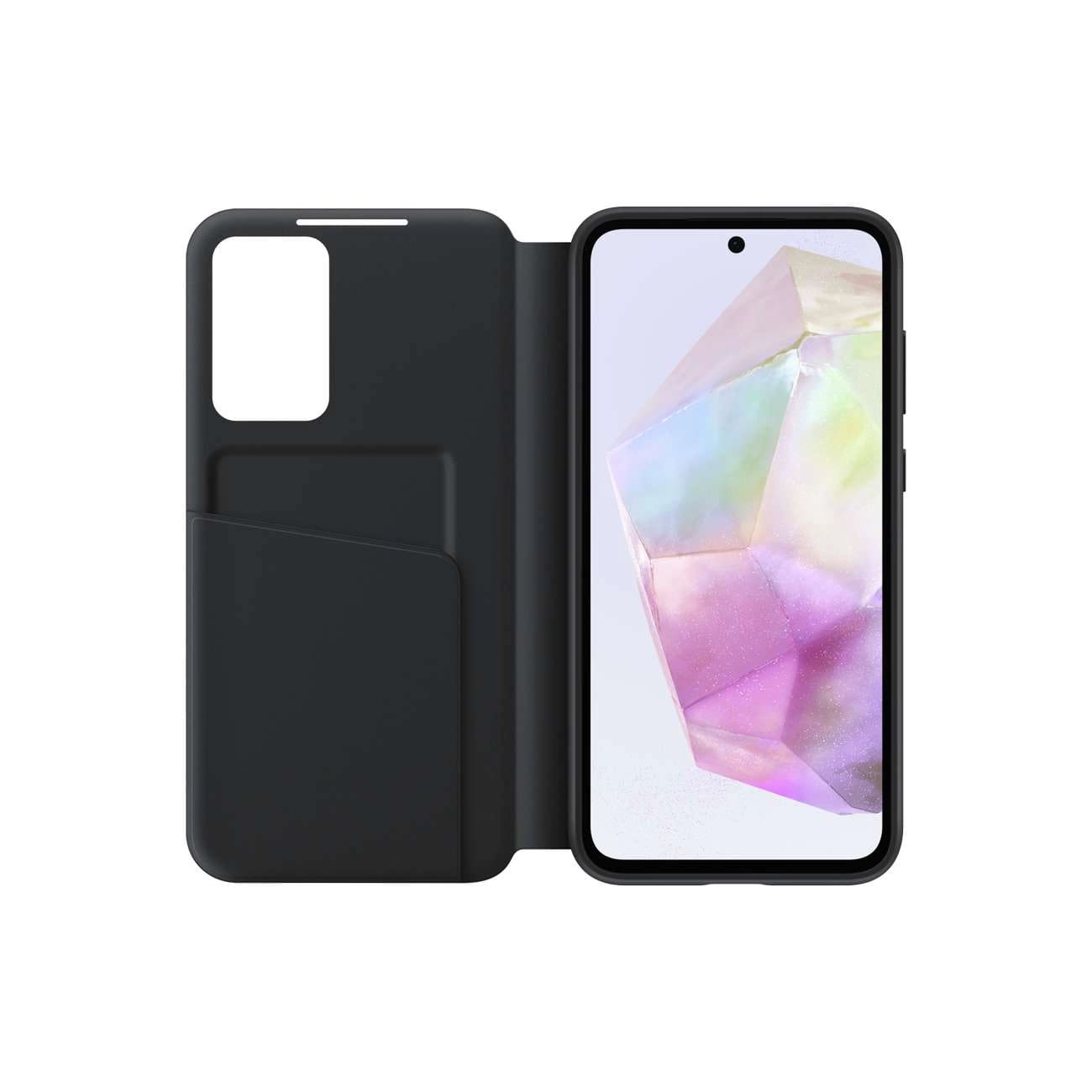 Samsung Smart View Cover Samsung Galaxy A35 5G Θήκη Πορτοφόλι - Black - EF - ZA356CBEGWW