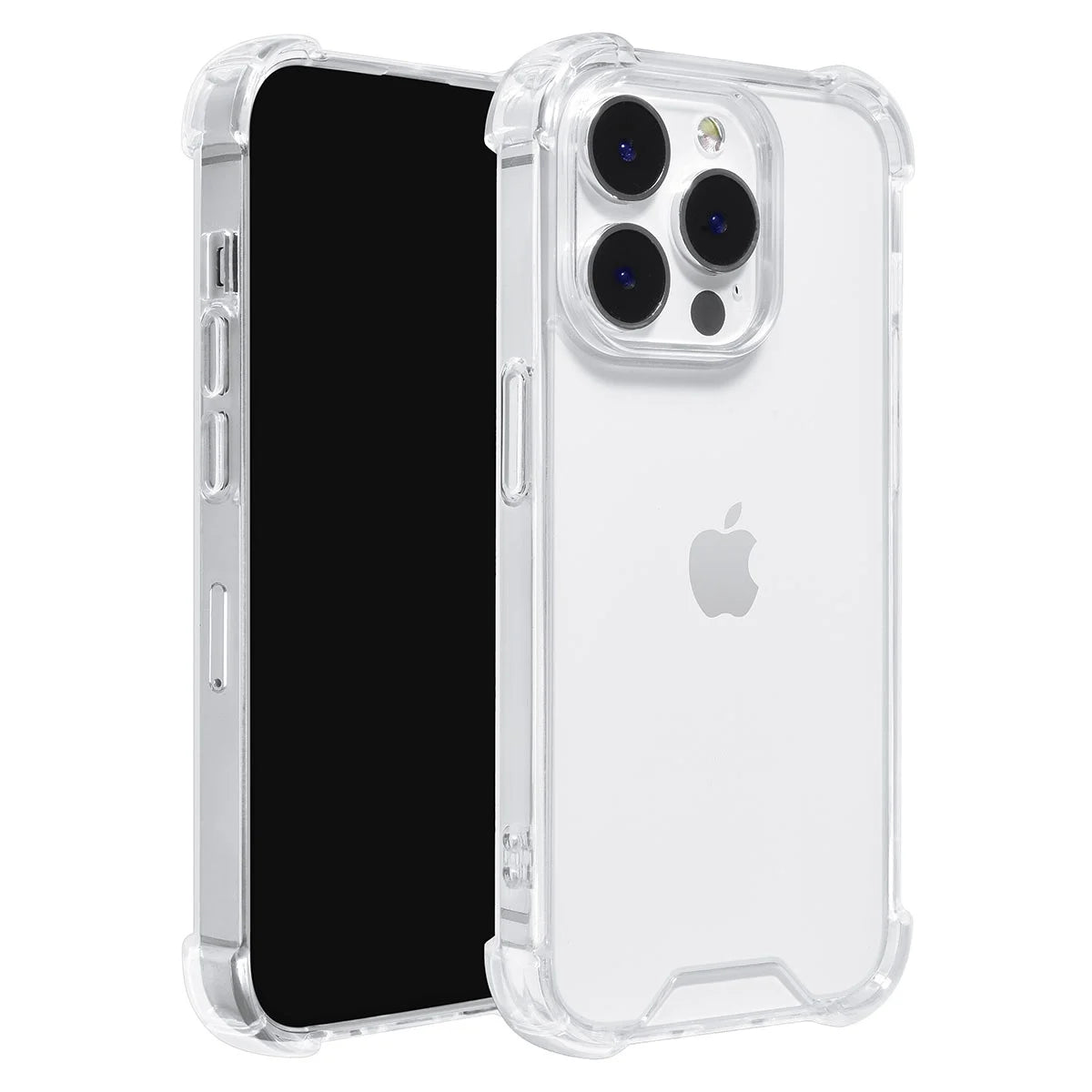Tuniq iPhone 15 Pro Θήκη Σιλικόνης με Ενισχυμένες Γωνίες - Διάφανη