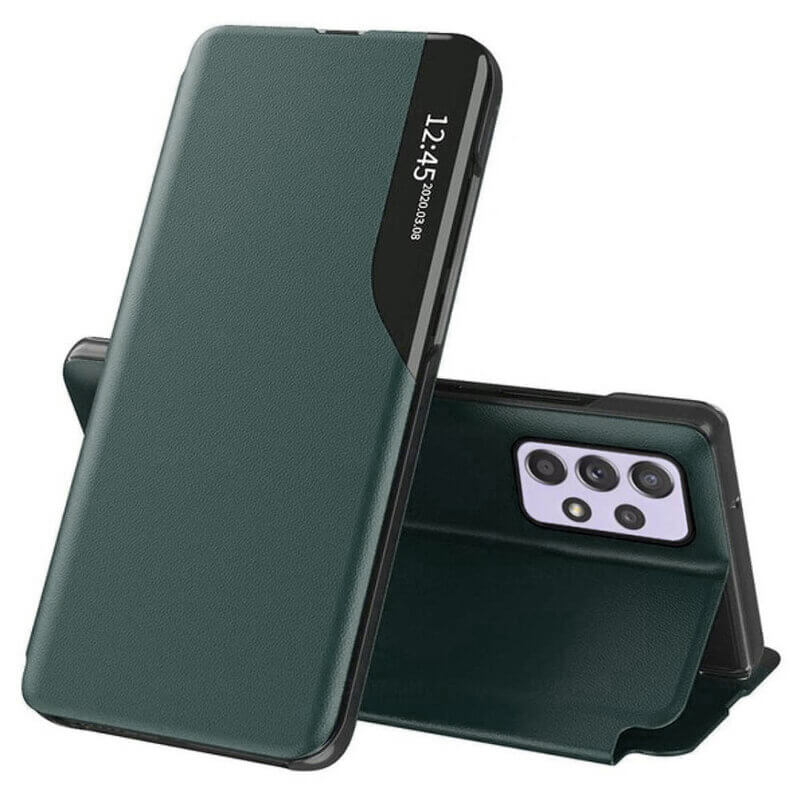 Techsuit Samsung Galaxy A23 5G eFold Series Θήκη Βιβλίο - Dark Green