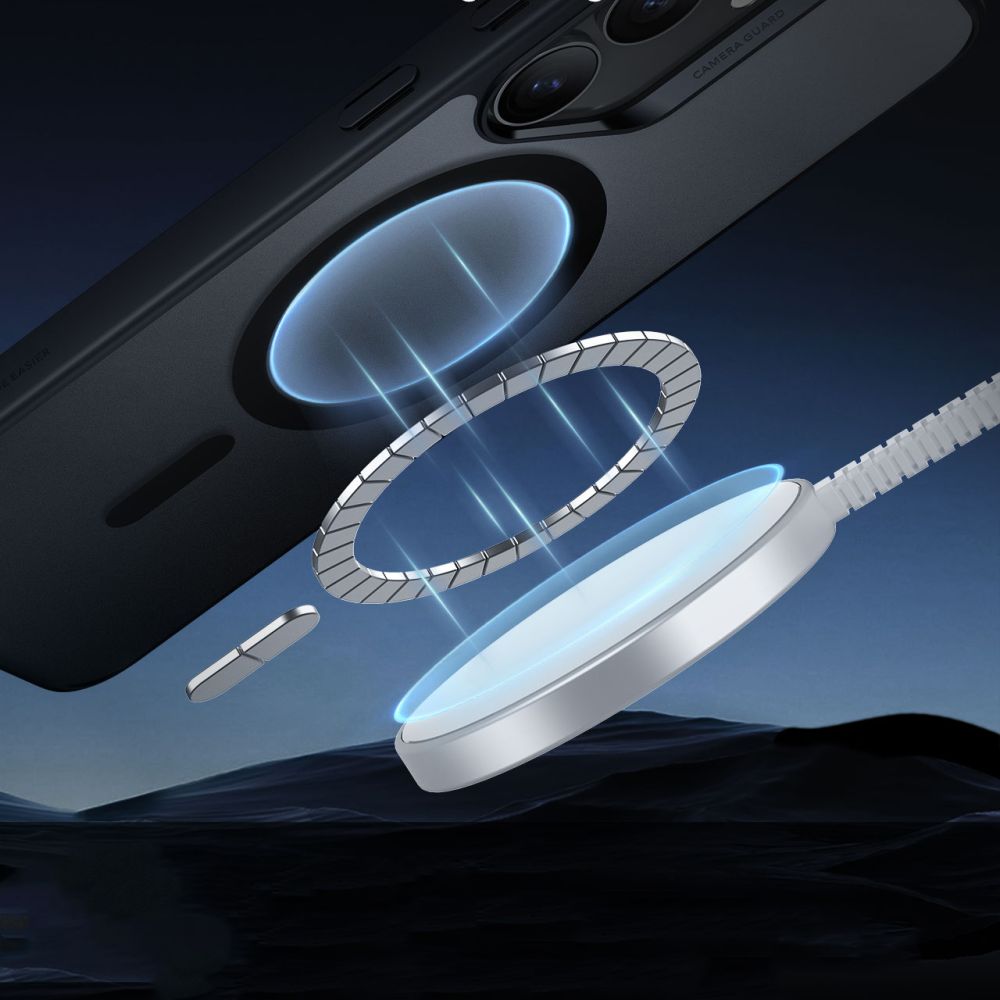 ESR Samsung Galaxy S25 Plus Classic Hybrid Halolock Σκληρή Θήκη με Πλαίσιο Σιλικόνης και MagSafe - Frosted Black