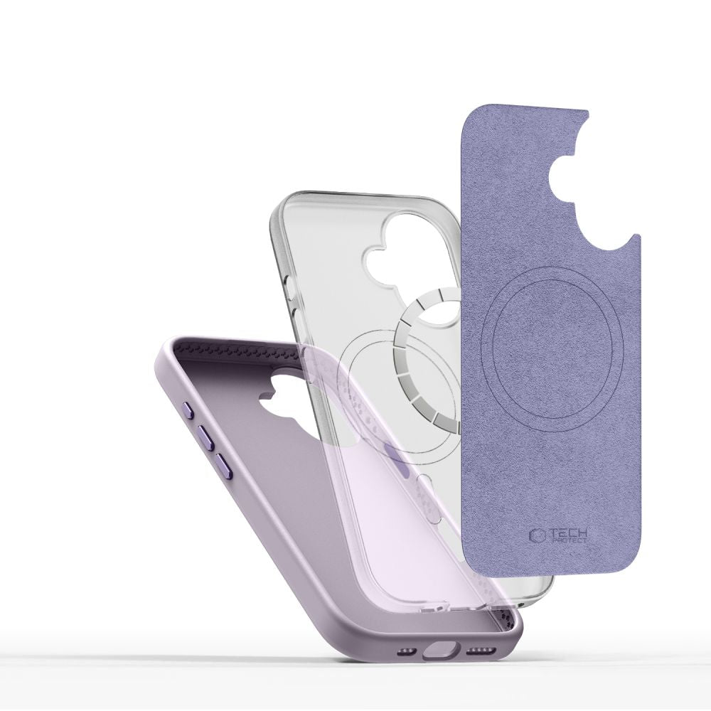 Tech - Protect iPhone 16 Silicone Pure Θήκη Σιλικόνης TPU με MagSafe - Mauve
