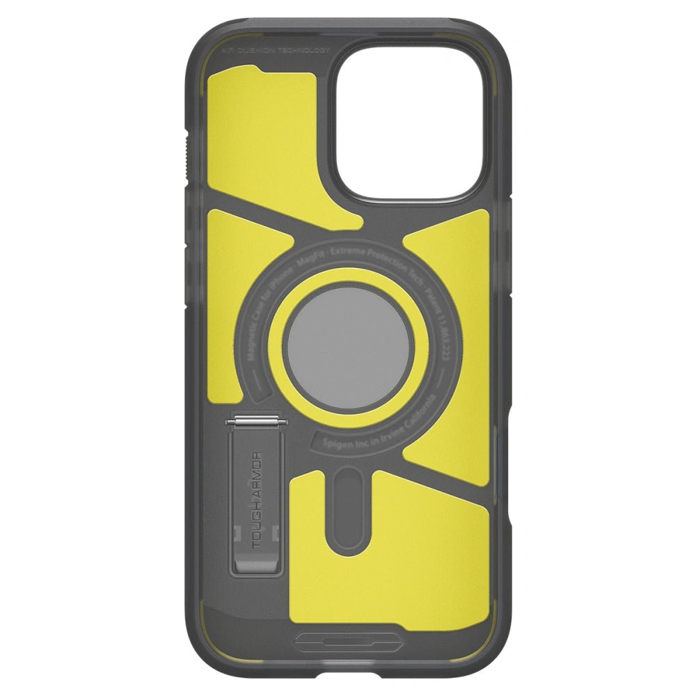 Spigen iPhone 16 Pro Tough Armor T Mag - Σκληρή Θήκη με MagSafe - Frost Black