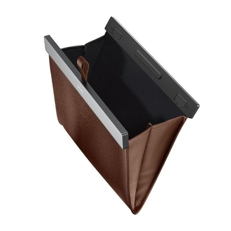 Baseus Large Garbage Bag - Τσάντα Απορριμάτων για τα Πίσω Καθίσματα του Αυτοκινήτου - Brown - CRLJD - A08