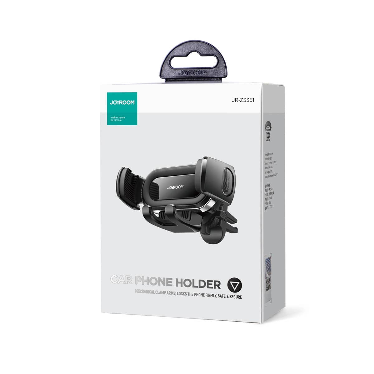 Joyroom Universal Βάση Αυτοκινήτου Αεραγωγού - Silver - JR - ZS351