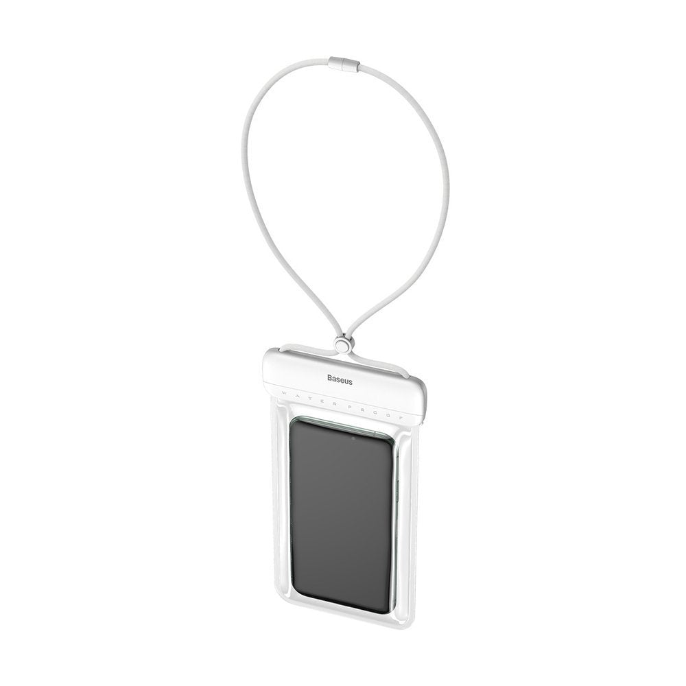 Baseus Let's Go Slip Cover Universal Αδιάβροχη Θήκη για Smartphones 7.2'' - White - ACFSD - D02
