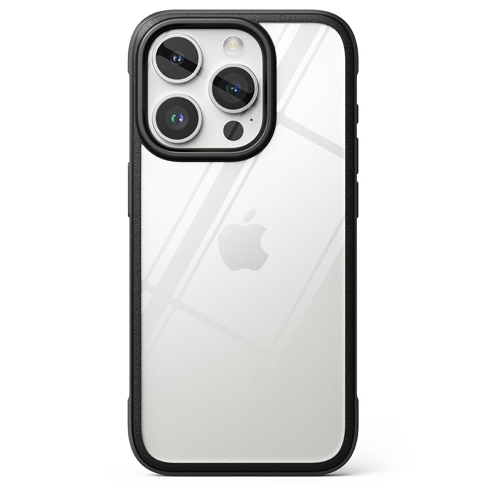 Ringke iPhone 15 Pro Max Fusion Bold Σκληρή Θήκη με Πλαίσιο Σιλικόνης - Black / Διάφανη