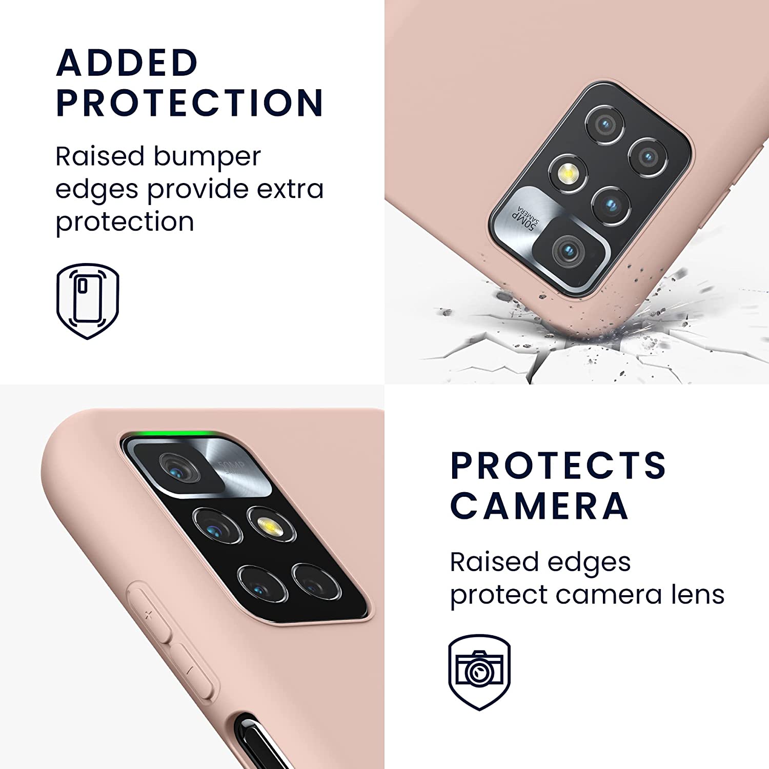KW Xiaomi Redmi 10 Θήκη Σιλικόνης TPU - Coconut Swirl - 56147.225