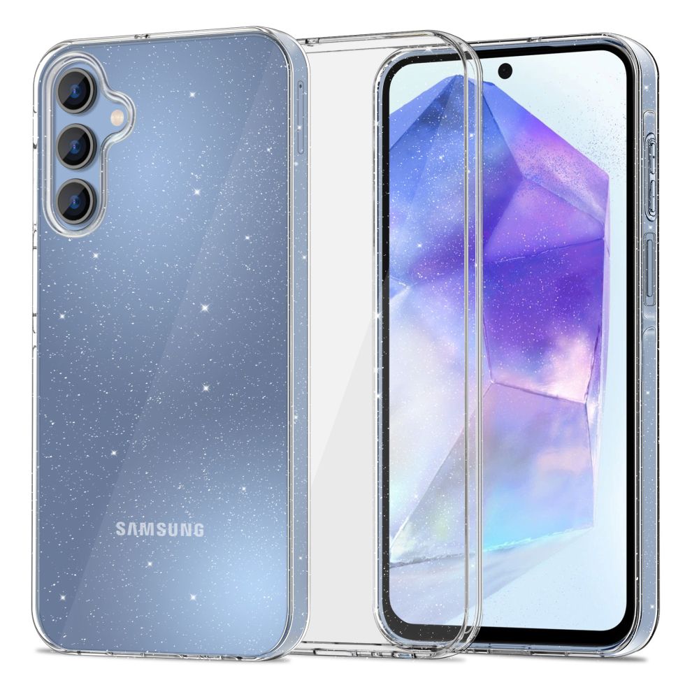 Tech - Protect Samsung Galaxy A55 5G Flexair Θήκη Σιλικόνης - Glitter
