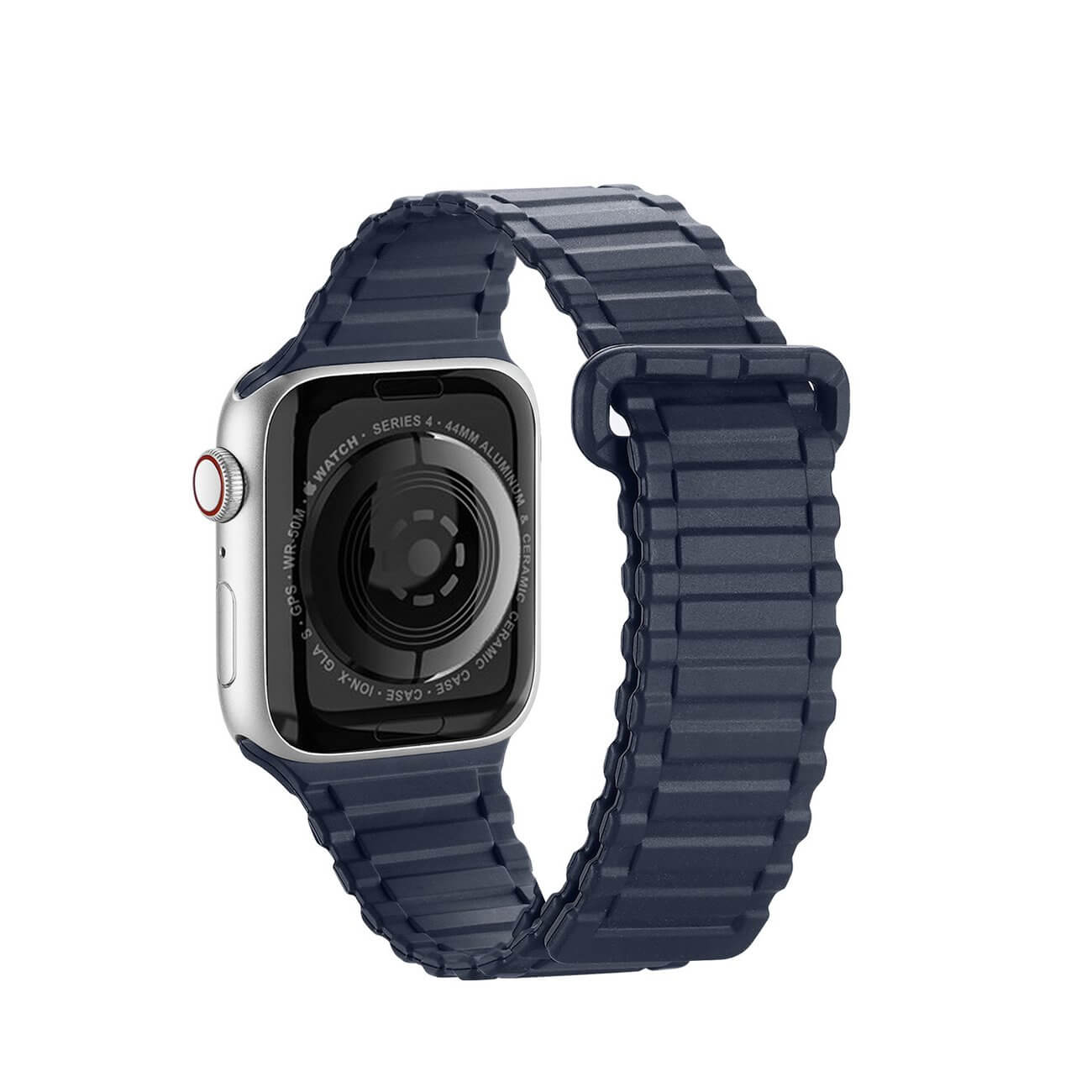 Dux Ducis Λουράκι Apple Watch 2 / 3 / 4 / 5 / 6 / 7 / 8 / 9 / SE / ULTRA 1 / ULTRA 2 - 42 / 44 / 45 / 49 mm Armor Silicone MagneticΜαγνητικό Σιλικόνης - Blue