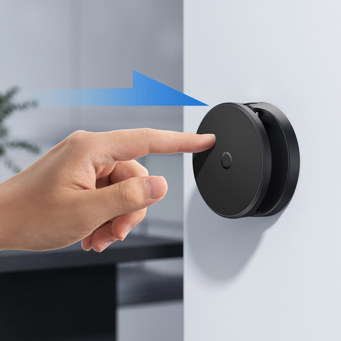 Baseus MagPro Self - adhesive Αναδιπλούμενη Αυτοκόλλητη Μαγνητική Βάση Στήριξης Κινητού - Black - B10564101121 - 00