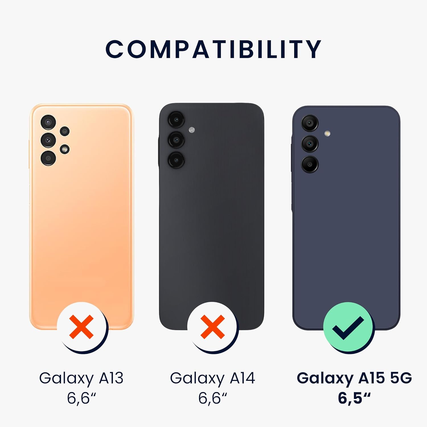 KW Samsung Galaxy A15 4G / A15 5G Θήκη Σιλικόνης Rubberized TPU - Petrol Matte
