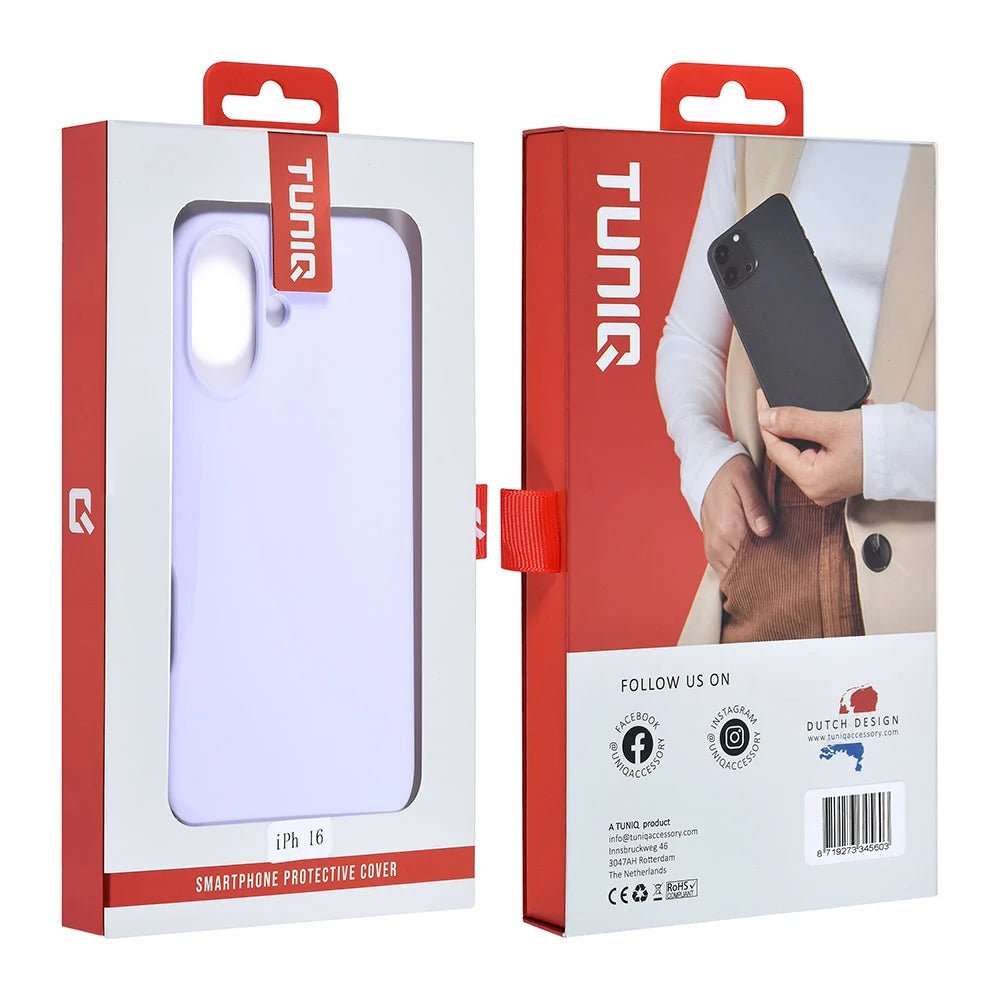 Tuniq iPhone 16 Premium Liquid Silicone Θήκη Σιλικόνης - Purple