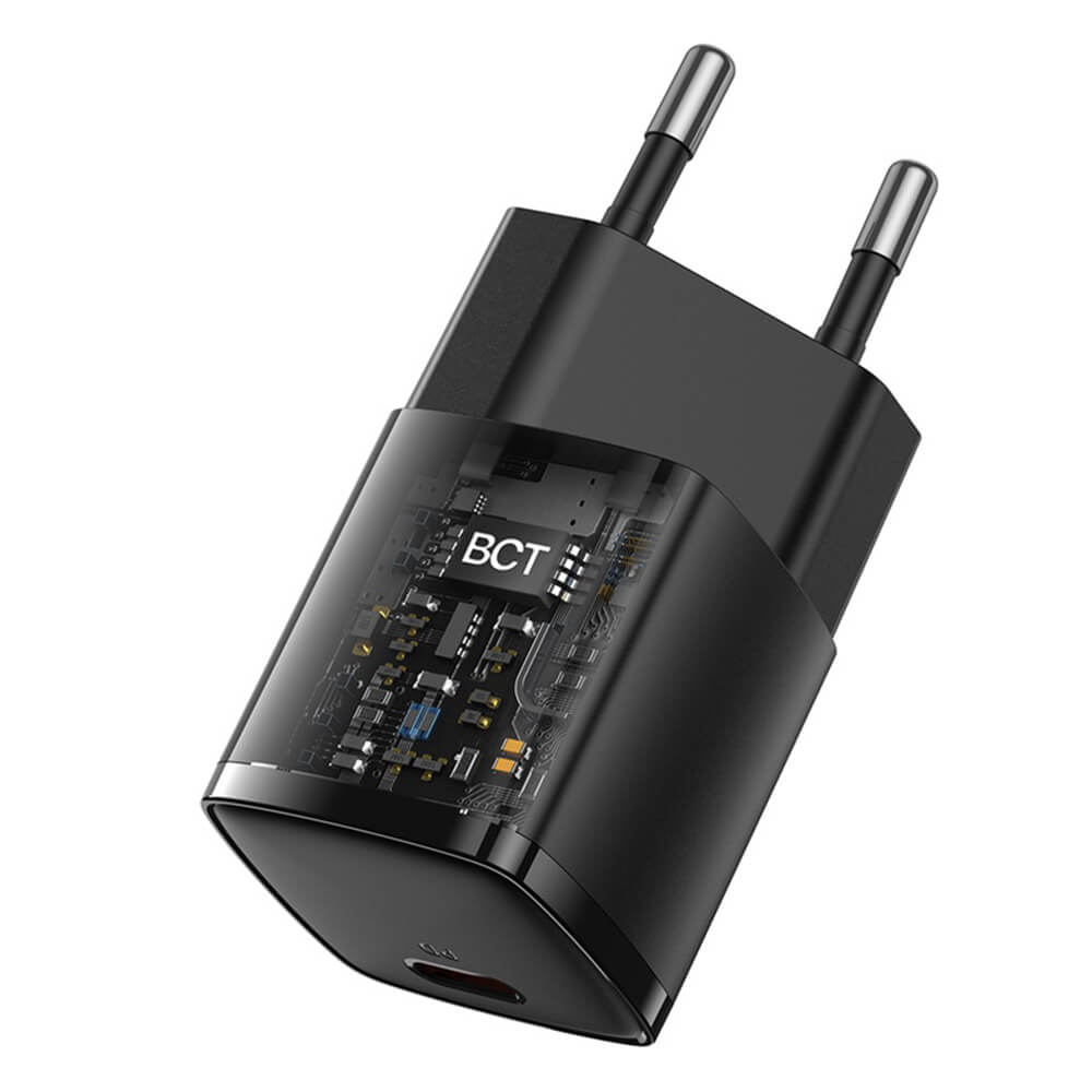Baseus Cube Pro Οικιακός Φορτιστής Γρήγορης Φόρτισης 30W με Θύρα Type - C - Black