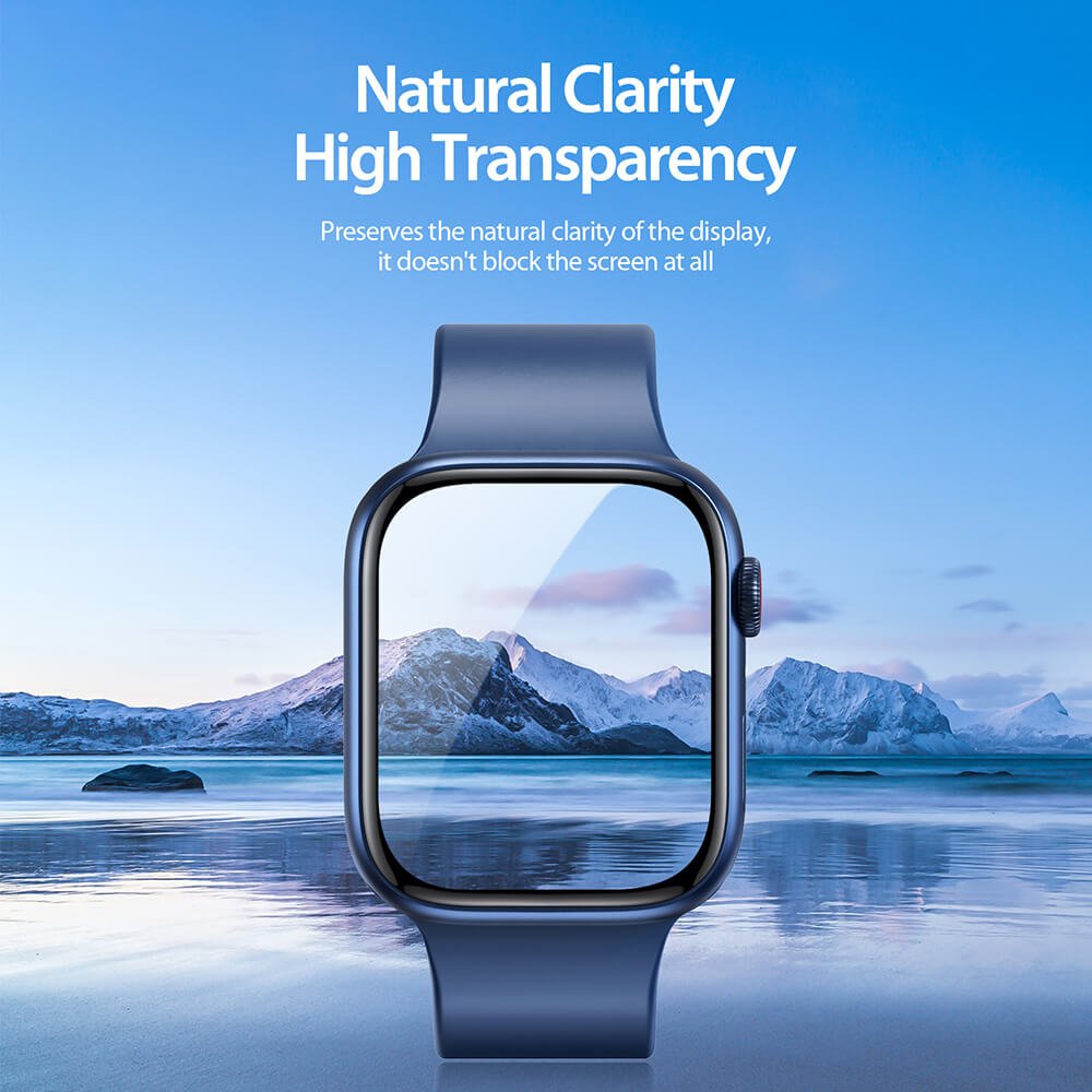 Dux Ducis Προστασία Οθόνης Apple Watch 10/11 - 42mm - Pmma Screen Protector Series Αντιχαρακτικό Γυαλί Οθόνης - 2 Τεμάχια - Black