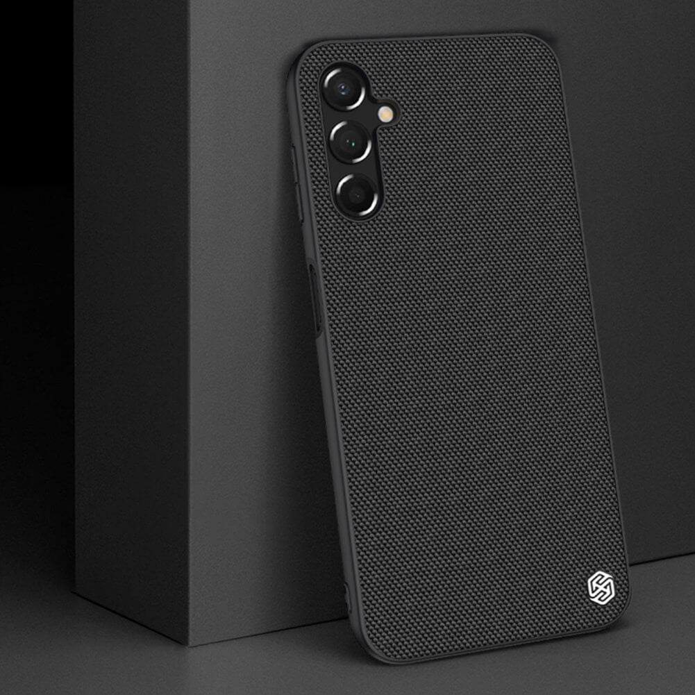 Nillkin Samsung Galaxy A14 5G Textured Case Σκληρή Θήκη με Πλαίσιο Σιλικόνης - Black