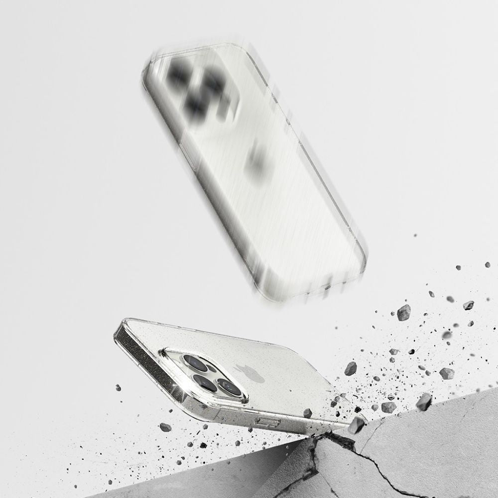 Ringke iPhone 15 Pro Max Air Ultra Thin TPU Case Λεπτή Θήκη Σιλικόνης - Glitter - Διάφανη