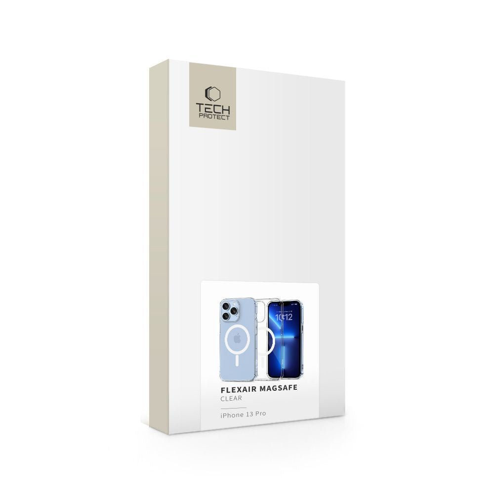 Tech - Protect iPhone 13 Pro Flexair Θήκη Σιλικόνης TPU με MagSafe - Διάφανη