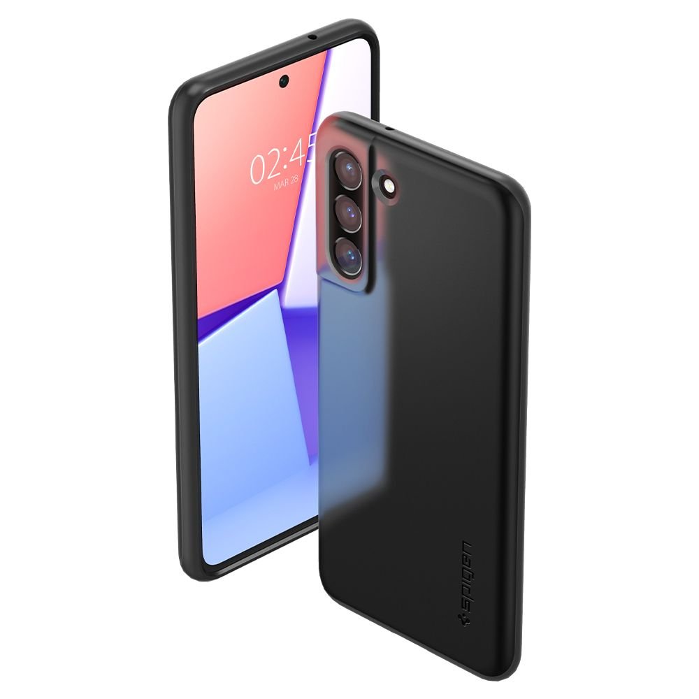 Spigen Samsung Galaxy S21 FE Thin Fit Σκληρή Θήκη - Black